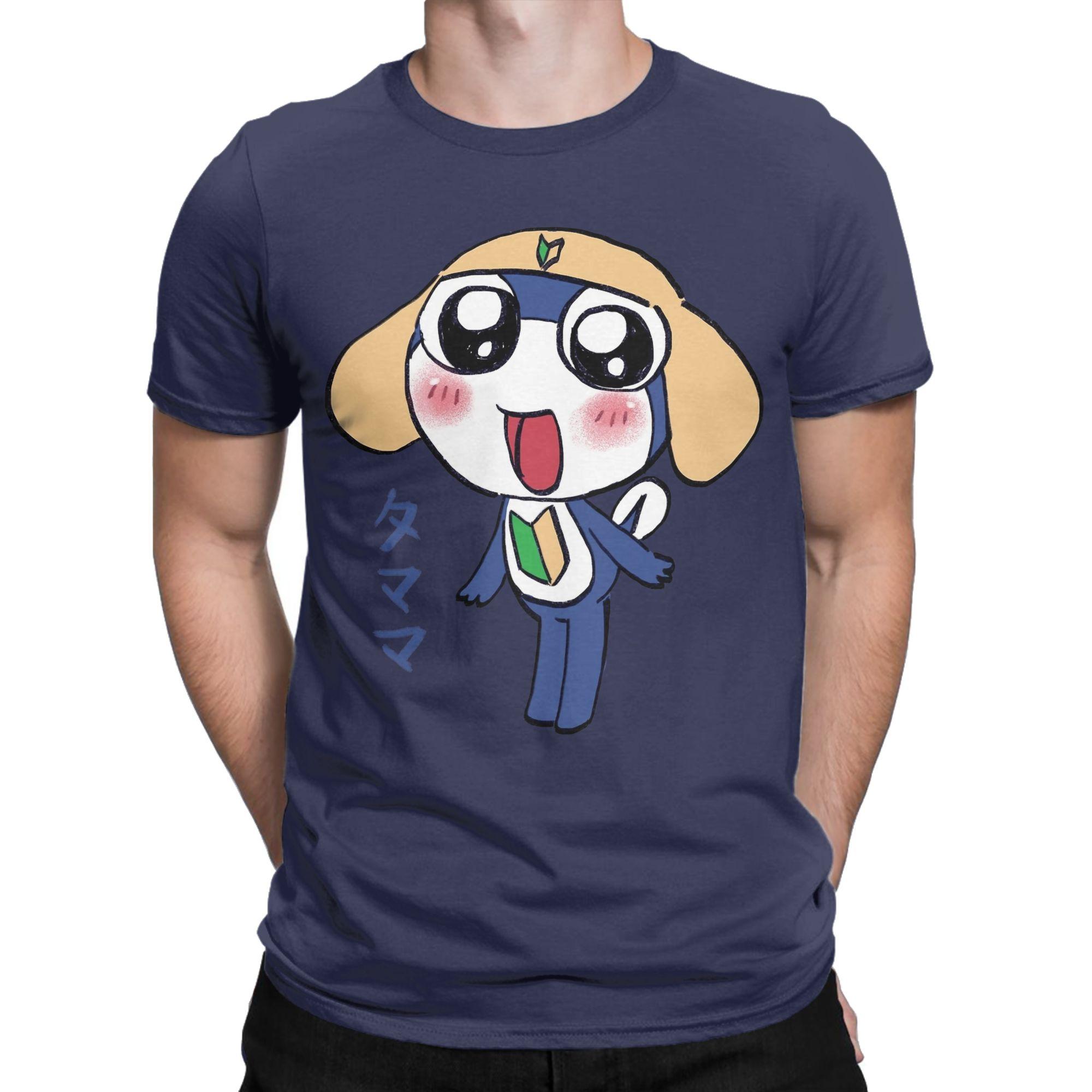 

Cute Tamama Sgt Frog Keroro TShirt Men Women Amazing Cotton Tee Shirt Crewneck Short Sleeve T Shirt Printed Clothing 4XL