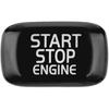 Car Engine Start Button Replace Cover Stop Switch Key Decor for Volvo V40 V60 S60 XC60 S80 V50 V70(Glossy Black)