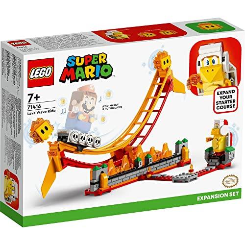 LEGO Super Mario Lava Lift Balance Challenge 71416, a toy block gift for boys and girls ages 7 and up.