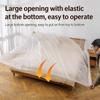 5 Pieces Plastic Bed Dust Covers Elastic Edged Oversized Anti-spill Protector for Home Renovation Furniture Storage