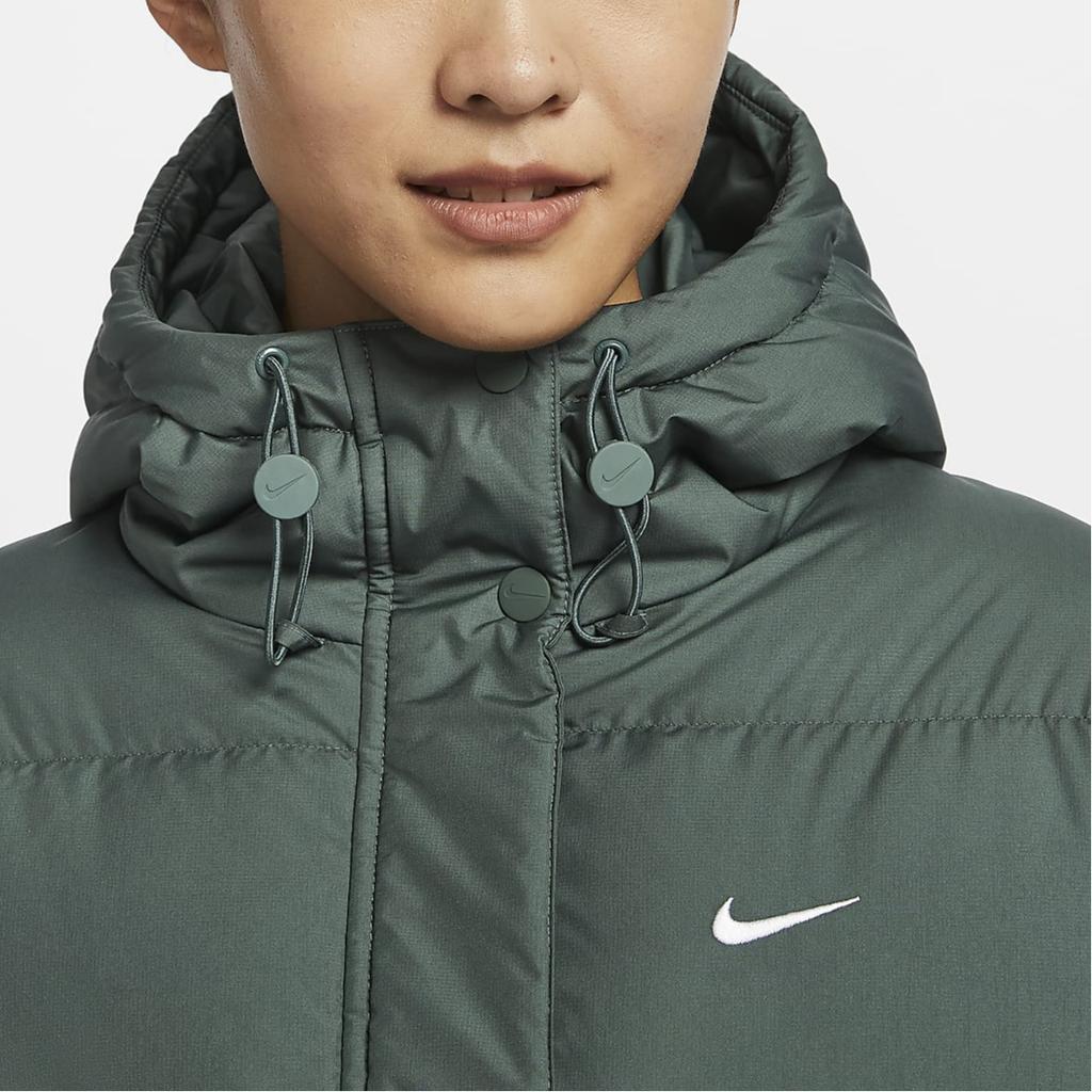 New Nike Therma FITSportswear Metro Down Jacket Women's Vintage Green FZ5929-338
