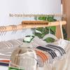 Thickened Non-Slip Traceless Sweater Hanger: Dual-Use Anti-Bump Plastic Clothes Support for Drying