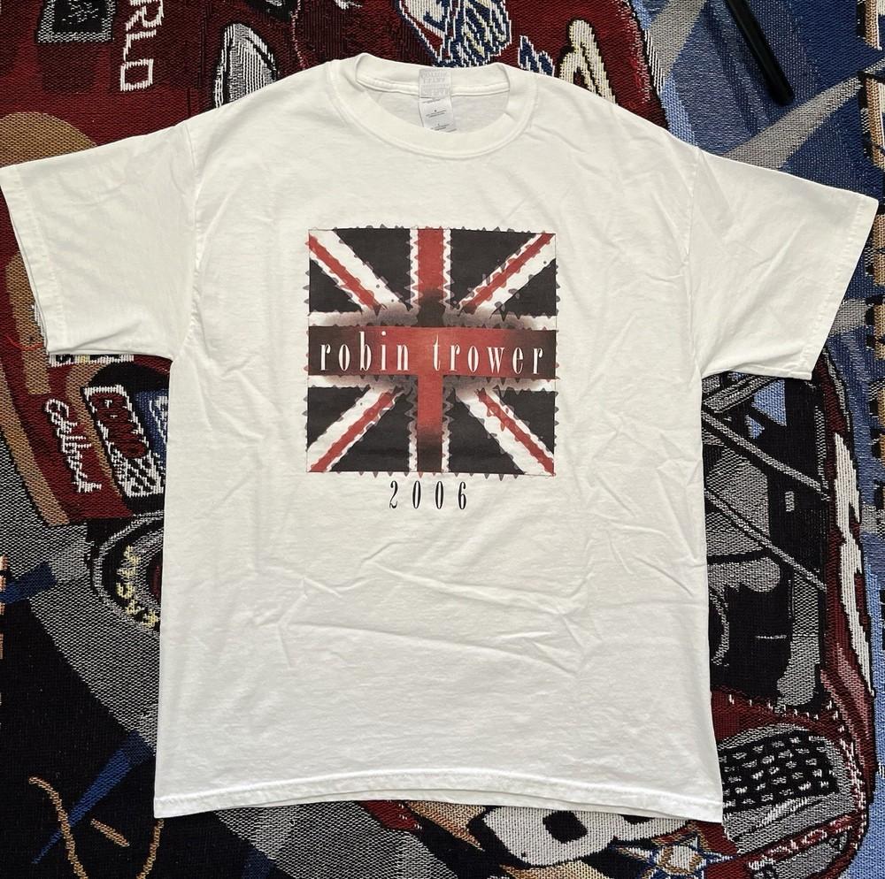 Robin Trower 2006 White Shirt Unisex Concert S-5XL LO421 Unisex T-Shirt S