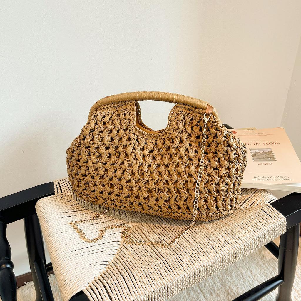 Chain Crossbody Bag, A Niche Woven Bag