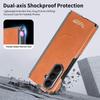 Retro Leather Phone Case for Samsung Galaxy Z Fold 6 5 Fold7 Fold6 Magnetic Wireless Charging Shockproof Hinge Protection Cover