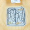 Excellent HERMES hat Calvi Serie Metal Bucket Hat yellow cotton Women 57 Used