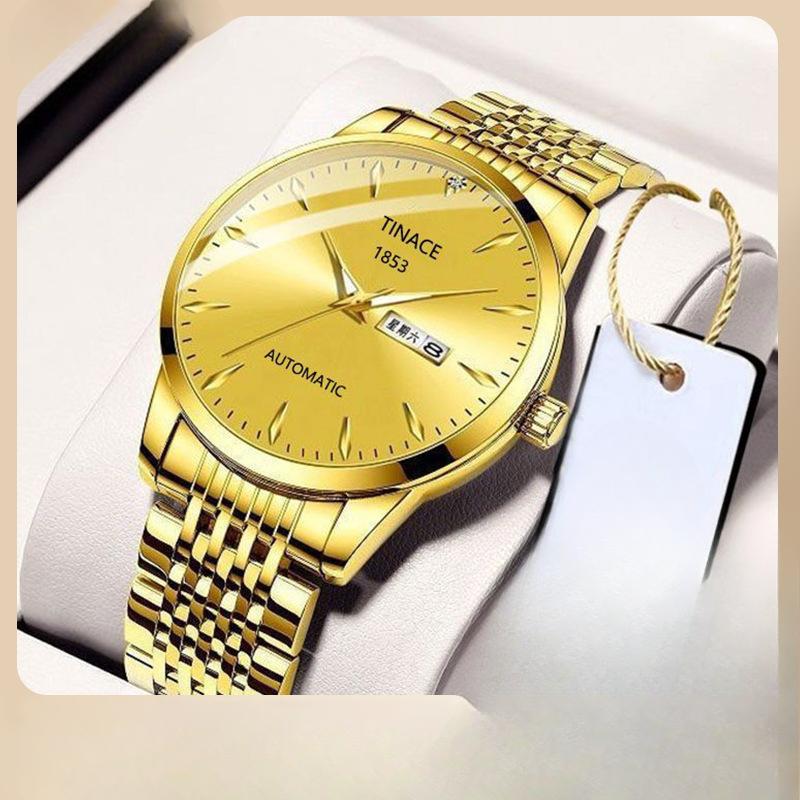 Часы Мужские кварцевые часы Немеханические часы Водонепроницаемые светящиеся часы