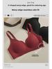 Jelly Lifting Light Warm Seamless Women's Underwear: Soft, Comfortable, Skin-friendly, Fixed Cup, Anti-Sagging Bra for Autumn and Winter.