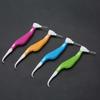8pcs/set Colours Disposable Toothpicks Soft Interdental Brushes Dental Oral Care Tools