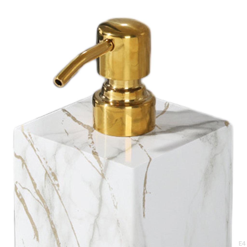 Elegant Marble Soap Dispenser Set for Home And Bathroom