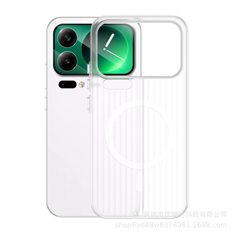 Applicable to Xiaomi 11promax matte corrugated magnetic mobile phone case independent button Xiaomi 11 all-inclusive PC protective case