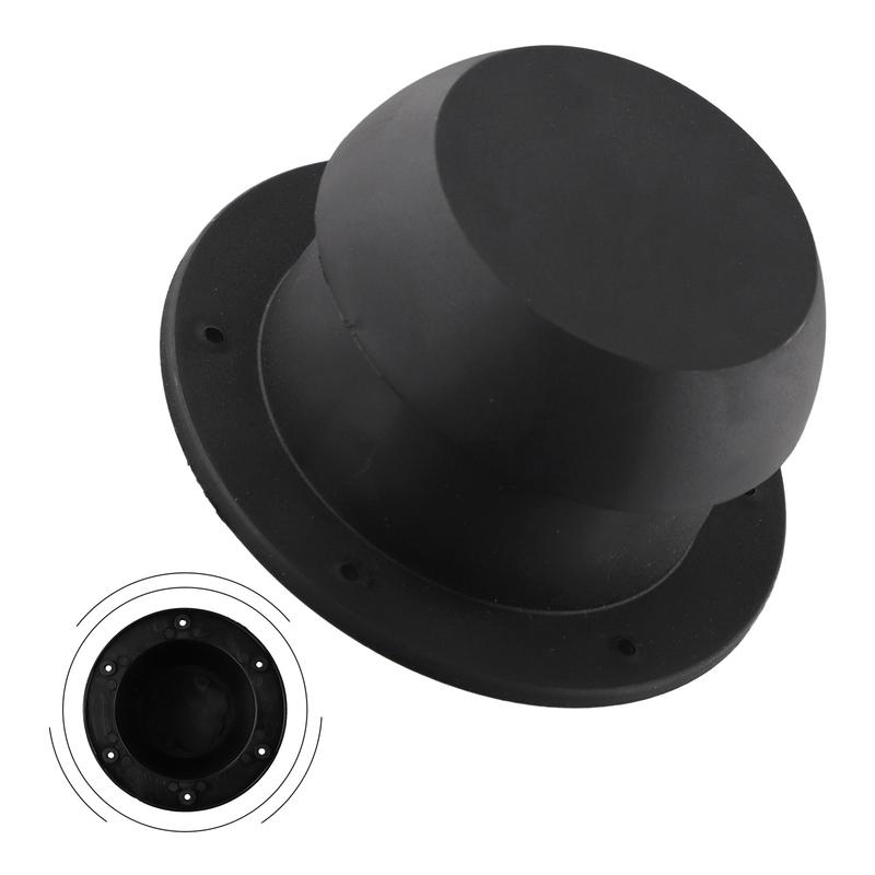 1pcs RV Bowl Cut Head Tuyere Top Mounted Exhaust Fan Station Wagons ABS Top Mounted Circular Exhaust Vent Hood Replacement