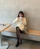 AHWE Flared Polo Sweater_Ivory