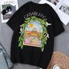 American Retro Style Shortsleeved TShirt Vintage Architecture Castle Scene Graphic Top Casual Streetwear for Unisex WOMEN