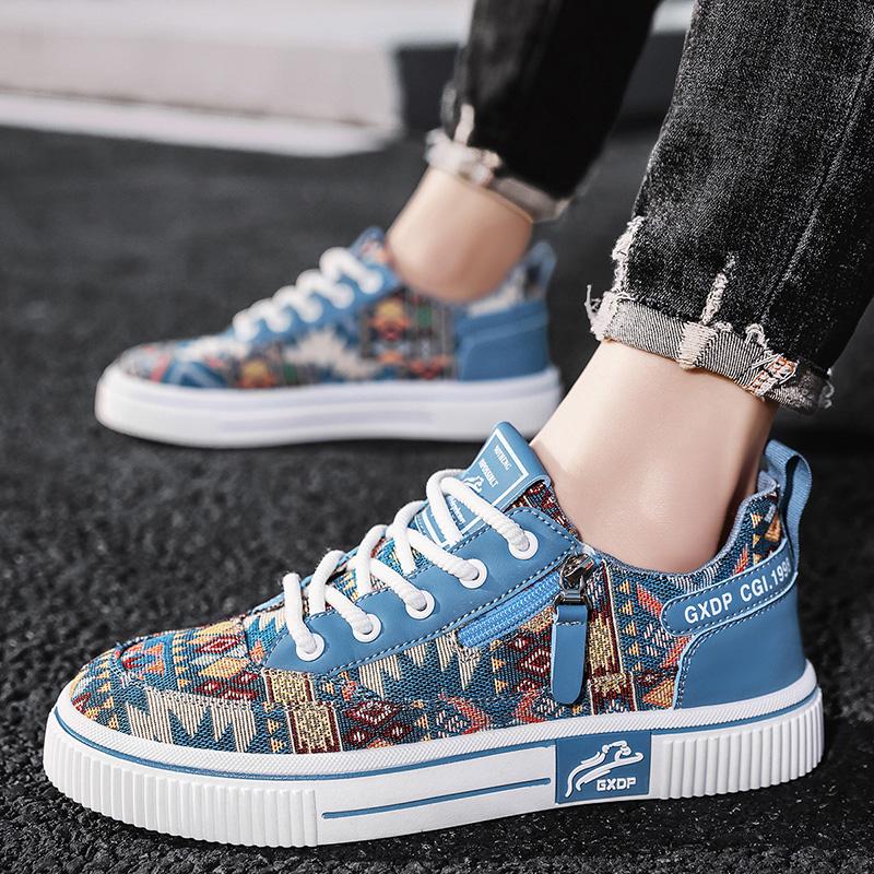 Men's Shoes 2026 Summer New Men's China-Chic Personalized Sports Board Shoes Low Top Outdoor Casual Shoes for Students