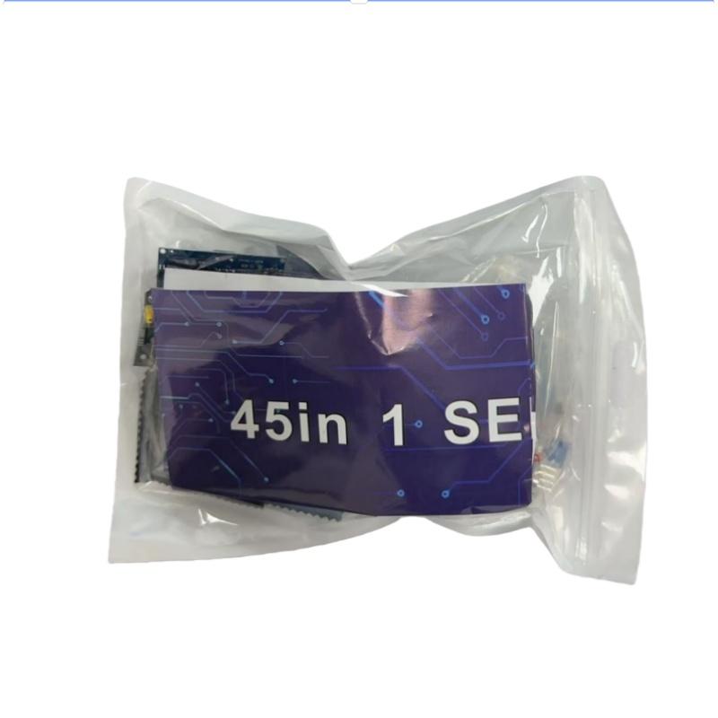 45 in 1 Sensors Modules 16 Kinds Starter Kit For Arduino Raspberry Pi Better Than 37 in 1 With Box DIY UNO R3 MEGA2560 7