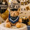 20cm Bear Plush Toy Cute Graduation Bear Surprise Gift Doctor Bear Doll Graduation Gift