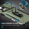 For iPhone 16 Pro Max Case Camshield Kickstand TPU+PC Phone Cover