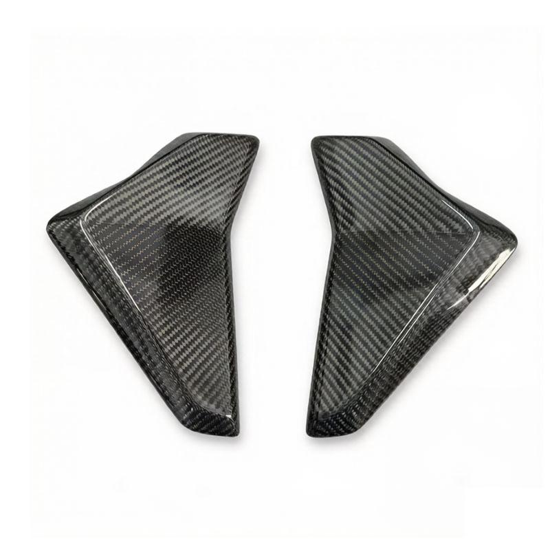 For Triumph Street Triple 765 S R RS 100% 3K Carbon Fiber Motorcycle Accessories External Radiation Shield Side Panel 2023-2024+