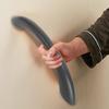 Shower Handrail, Non Slip   Grab Handle for Bathtub Shower Room Spa, Ergonomic Curved Grip with Glossy Polyurethane Material Easy Cleanup Withou