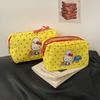 Japanese Polka Dot Cat Makeup & Travel Storage Bag - Large Capacity, Portable Women's Pouch