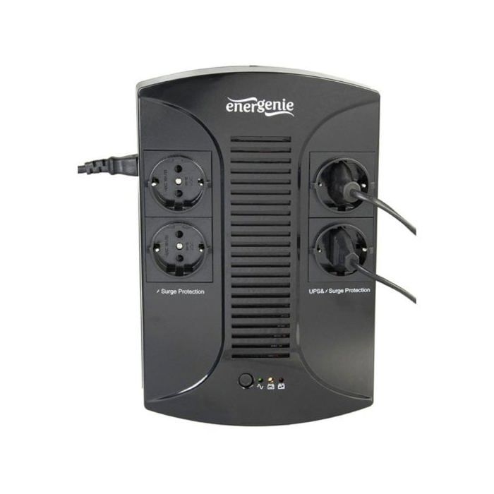 Onduleur - Gembird - EnerGenie EG-UPS-002 - 850 VA - 510 Watt - 4 connecteurs de sortie