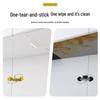 Transparent Oil-Proof Kitchen Stickers: Waterproof, Heat-Resistant, Static Cling Tile & Glass Stickers for Range Hoods