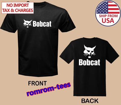 Trattore Bobcat Bob Cat Nero Taglia S-5XL