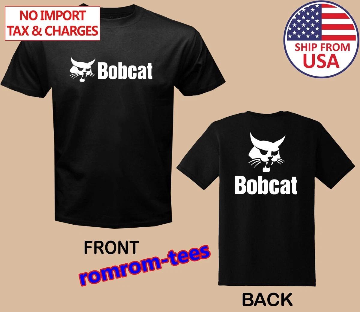 Bobcat Tractor Bob Cat Black Size S-5XL 3XL