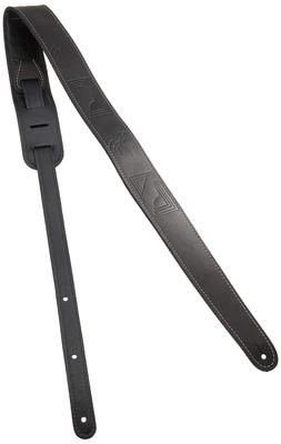 Guitar Strap Fender Monogram Leather Strap BLK -