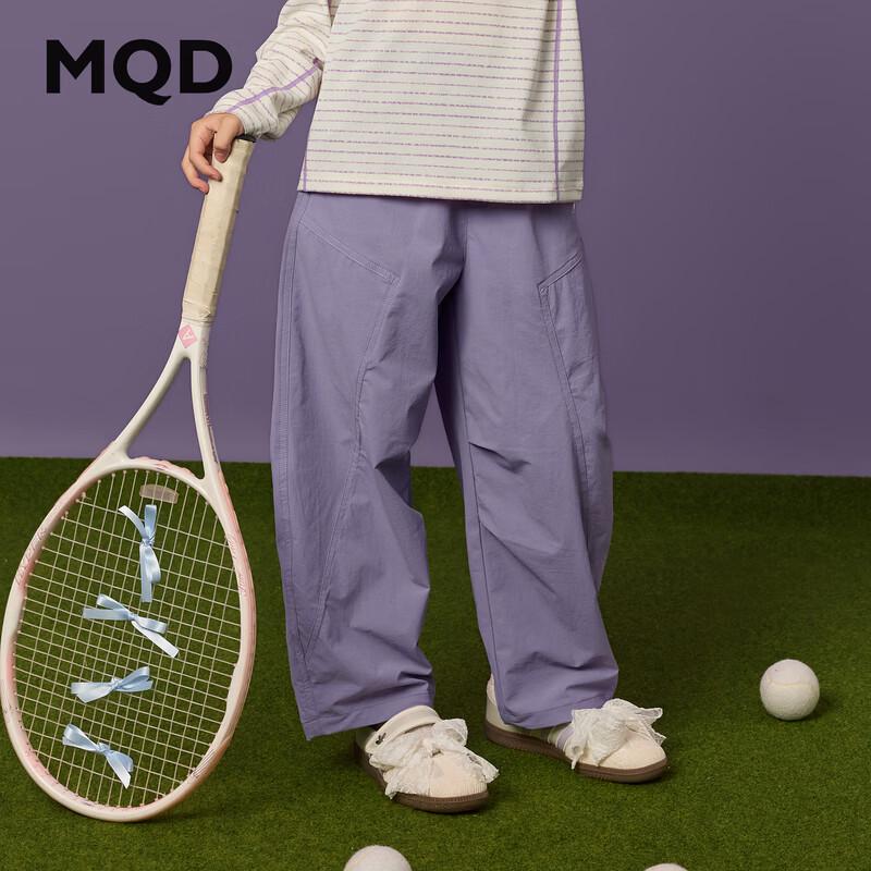 MQD Girls' Wear-Resistant Outdoor Loose-Fit Hiking Pants