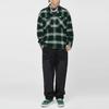 Li-Ning Badfive Basketball Series Plaid Loose Casual Long-Sleeve Shirt Men Tops Dark-Green ASHR195-1