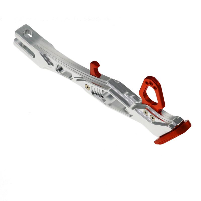 LMoDri CNC Aluminium Alloy Motorcycles Kickstand Kick Side Stand Motorcycle Scooter Street