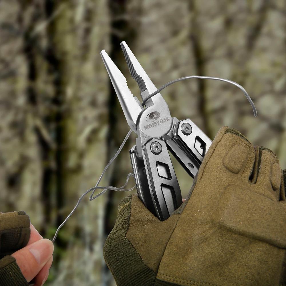 21 In 1 Multi Function Pliers Stainless Steel Portable Pocket Knife with Sheath for Outdoors