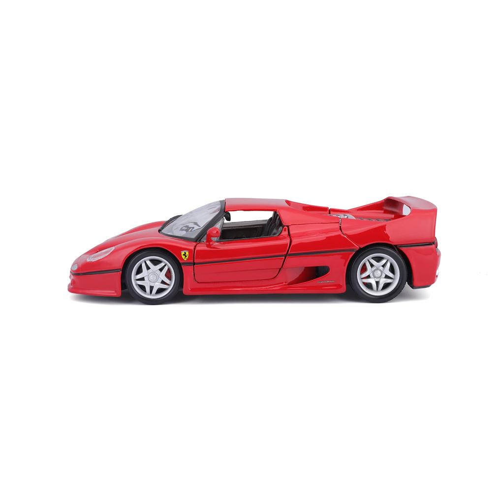 BURAGO Ferrari F50 (Red) 1/24 Scale Diecast Model Car [Imported]