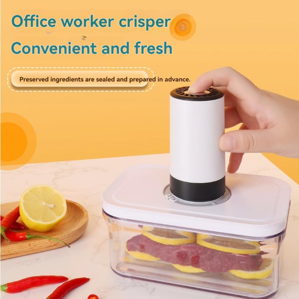 Household Food Vacuum Sealer Small Household Portable Handheld Vacuum Machine Food USB Mini Vacuum Air Pump Diameter/Height