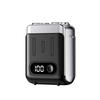 Xiaomi 2025 Mini Electric Smart Shaver Dual Blade Household Car Shaver Digital Display Rechargeable Shaver Powerful Beard Trimmer Tool