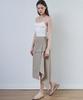 MALOUPE 3116 Crinkle Double Wrap Skirt (Beige)