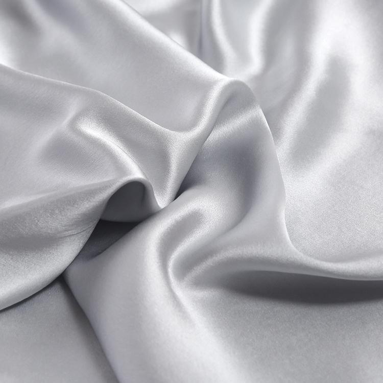 Fabric Silk 22Momme Silk Fabric for Dresses Custom Shiny Silk Jacquard Fabric