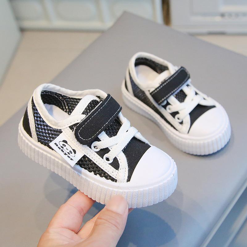 

Summer children s breathable mesh board shoes hollow men s and women s baby shoes soft-soled casual shoes anti-kick sports little white shoes 25 yards/inner length 16 cm