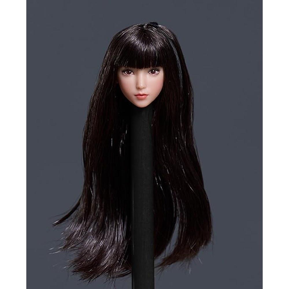 TOYBARJAPAN 1/12 Scale Action Toy Compatible with TBLeague Bodies Lori Junior Beautiful Girl White Skin Asian Female Head