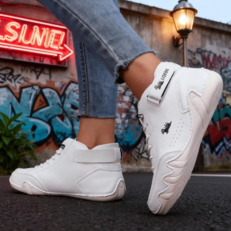 Damen Rosa Slipper Synthetisches Leder Weiche Sohle Komfort Hochwertiger Freizeitschuh Rutschfest Fashio Atmungsaktive Sneaker für Damen