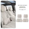 Luxeed V9 Neck and Lumbar Support Headrest Pillow for Car Interior Decoration and Modification