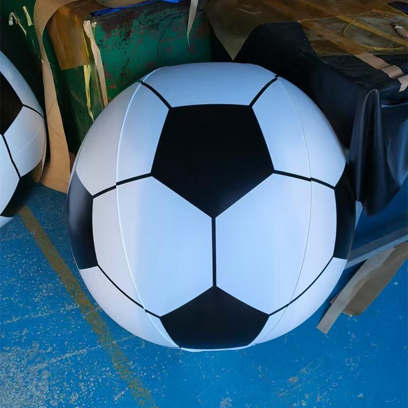 Großer verdickter PVC aufblasbarer Strandball für Outdoor-Aktivitäten und Kindergartenspiele - Extra großes Volleyball-Design