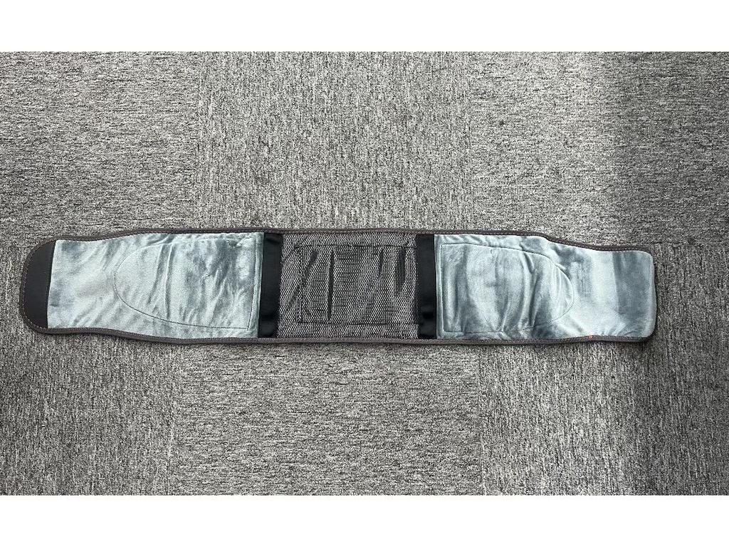 USB Rechargeable Heated Massage Waist Belt with Red Light Therapy