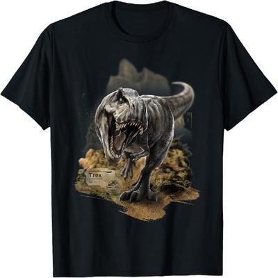 Jurassic World Rebirth Tyrannosaurus On The Attack T-Shirt