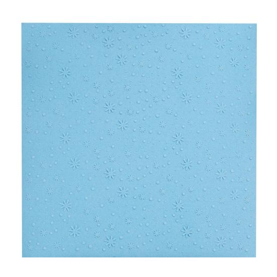 Embossing Folder Transparent Snowflake Pattern Plastic Wide Usage Embossing Mold Folder for Kid