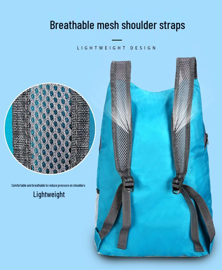 Ultra-Light Cross-Border Foldable Travel Backpack for Men and Women - Ideal for Outdoor Sports and Cycling