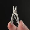 Titanium Alloy Small Nail Tools Eyebrow Nose Hair Scissors Cut Manicure Facial Trimming Tweezer Makeup Beauty Tool