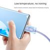Jingyao 6A 120W Super Fast Charging Fabric Data Cable for Huawei Type-C Phones.